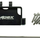 Apex RC Products Black Aluminum Steering Servo Mount Compatible with Axial SCX24 SCX24-11
