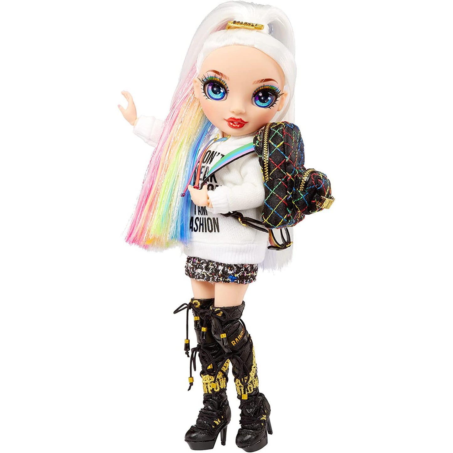 Rainbow High 9" Amaya Raine Fashion Doll with Accessories - Multicolor, Posable, Model 582953PEUC, Ideal Gift for Kids Ages 6-12