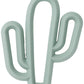 Itzy Ritzy Silicone Baby Teether – Bpa-Free Infant Teether With Easy-To-Hold Design & Textured Back Side To Massage & Soothe Sore, Swollen Gums - Teething Toy For 3 Months & Up - Cactus