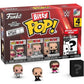 Funko Bitty Pop! Wwe - 4 Pack - Bret “Hit Man'' Hart, Bitty Pop! Shawn Michaels, Bitty Pop! “Mean'' Gene Okerlund, And A Mystery Bitty Pop! Figure And A Surprise Mystery Mini Figure (2.2 Cm)