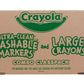 Wholesale CASE of 5 - Crayola Large Crayon & Washable Marker Classpack-Crayons/Marker Combo,Washable,128 Crayons,128 Markers,Ass