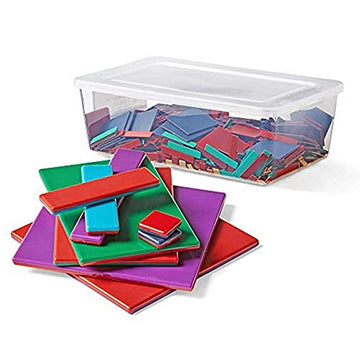 Hand2Mind Plastic Algebra Tiles Class Set, Algebra Manipulatives, Algebra Tiles X And Y, Linear Algebra, Algebra Tools, Tiles Learning, Algebraic Tiles, Algebra Classroom (Set Of 30)