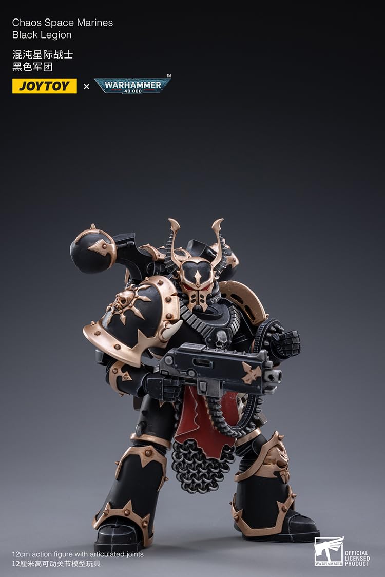 malt-inspiredISE JOYTOY 1/18 Action Figures - Warhammer 40 000 Chaos Space Marine C 03-5 Classic Character Collectible Age 15 and Above