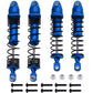 HobbyPark All Metal Aluminum Shocks for 1/10 Traxxas Slash Rustler Stampede 2WD 4x4 Hoss Bandit VXL Upgrades Shock Absorber Damp