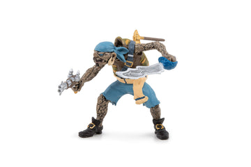 Papo - Hand-Painted - Fantasy - Turtle Mutant Pirate - 39481 - Collectible - For Children - Suitable For Boys And Girls - From 3 Years Old