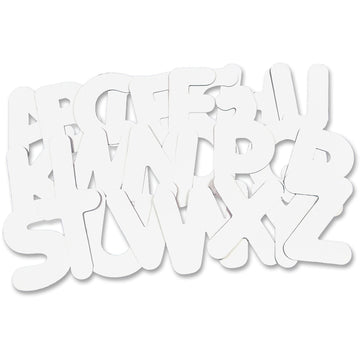Roylco Upper Case Collage Letters, 9, 26/Pack
