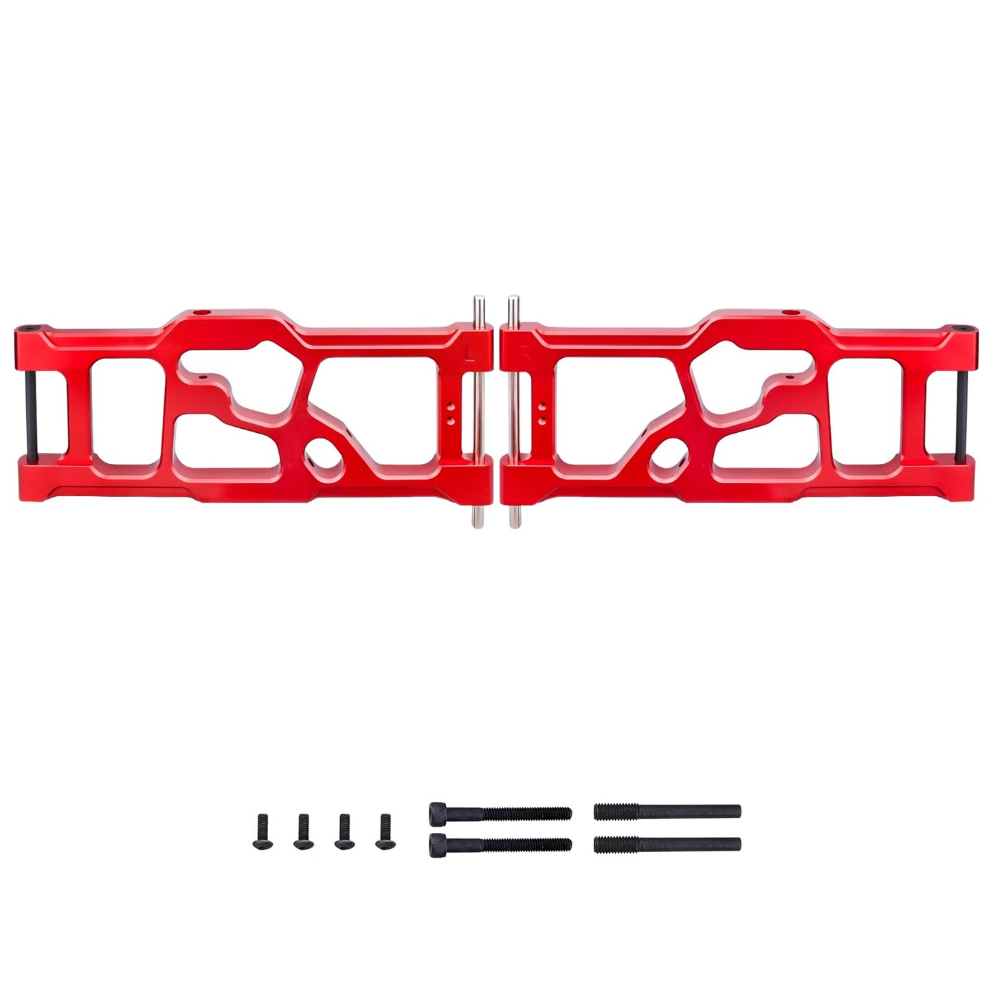 GoHobby Aluminum Rear Lower Suspension Arms for ARRMA Kraton 8S BLX 1/5 Scale RC Truck (1 Pair), Replaces ARA330590 Upgrades (Re