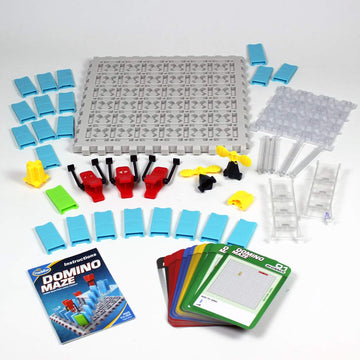 Think Fun 44001012 Thinkfun Domino Maze Stem Toy And Logic Game For Boys And Girls Age 8 And Up - Combines The Fun Of Dominos With The Challenge Of A Puzzle
