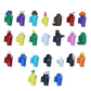 Just Toys LLC Among Us Micro Figures - Blind Bag of 3 Mini Figures, Plastic, Multicolor, Under 1 inch, Model 850065209852