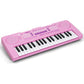 Raimy 37 Keys Keyboard Piano For Kids, Portable Keyboard Piano Early Learning Educational Electronic Musical Instrument Toys Gifts For 3 4 5 6 7 8 9 Year Old Boys And Girls (Pink)