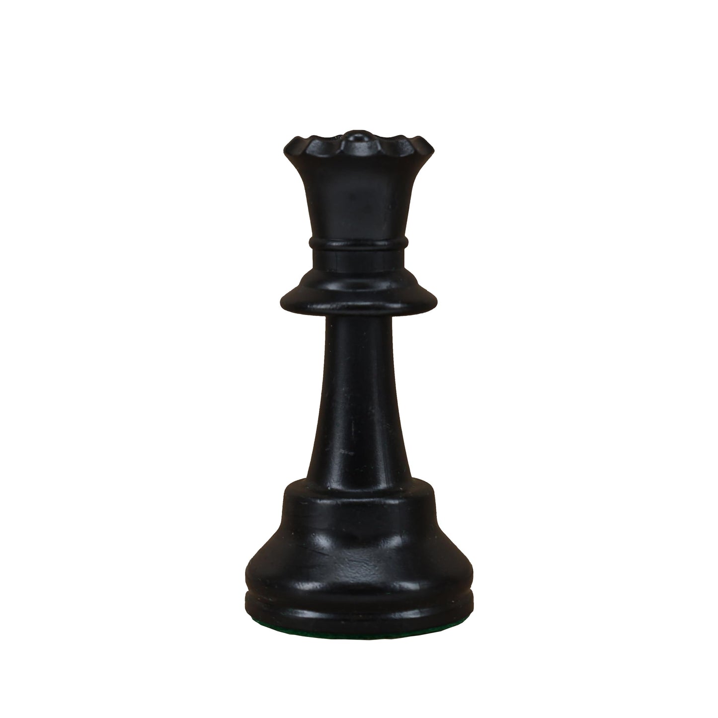 WE Games Replacement Dark Queen Chess Piece - Plastic, Felt Bottom, Classic Design for Tournament Chess Set