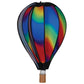 Hot Air Balloon Hanging Garden Spinner 22' - Vibrant Wavy Gradient Design, Weather-Resistant Outdoor Decor, Durable & Lightweight For Patios, Yards, And Gardens - Eye-Catching Wind Spinner