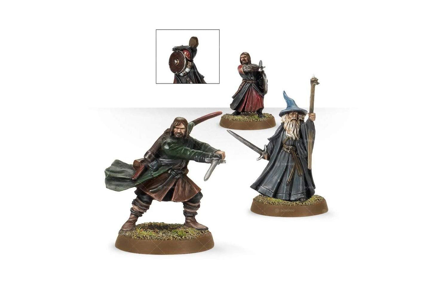 Games Workshop Warhammer Middle Earth Fellowship of The Ring Model 64-71 Multicolor Plastic Figure
