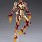 OVONNI 7 Inch Ironman MK42 Action Figure - Collectible, Exquisite Painting, ABS Material, with Accessories (1/10 Scale)