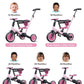Newyoo Tricycle For Toddlers 1-3, Toddler Bike, 5 In 1 Trike With Push Handle, Christmas And Birthday Gift And Toy For Girls, Co