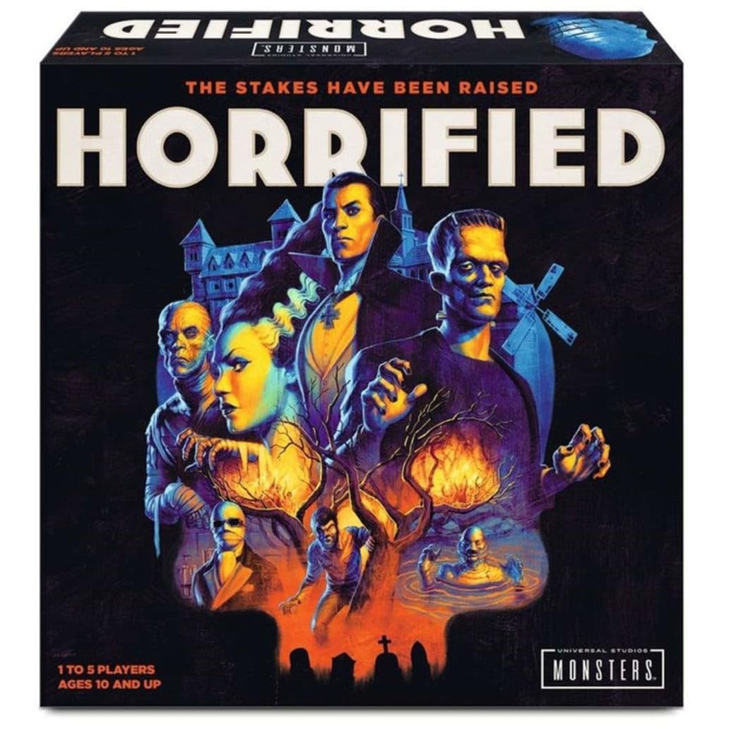 Ravensburger Horrified: Universal Monsters Immersive Strategy Board Game For Kids & Adults Age 10 Years Up - 1 To 5 Players