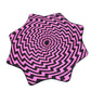 Mougee Star Mini Flow Star - Neon Series - 20'' Diameter - Smaller Size For Smaller Hands And Easier Spinning (Uv Reflective Pin