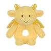 Apricot Lamb Dragon Rattle Soft Baby Rattle For Boys And Girls, Plush Stuffed Animal Rattle Toy Lovey For The Newborn, 0-3 Month