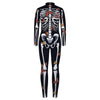 Remimi Kids Halloween Skeleton Bodysuit For Girl Zip Up Back Funny Cosplay Scary Skeleton Costume Butterfly 11-12 Years