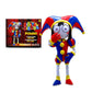 Just Toys Deluxe Pomni 12" Action Figure - Fully Articulated, Multi-Color, Sonic Craftables Series 4, Collector-Grade Detail