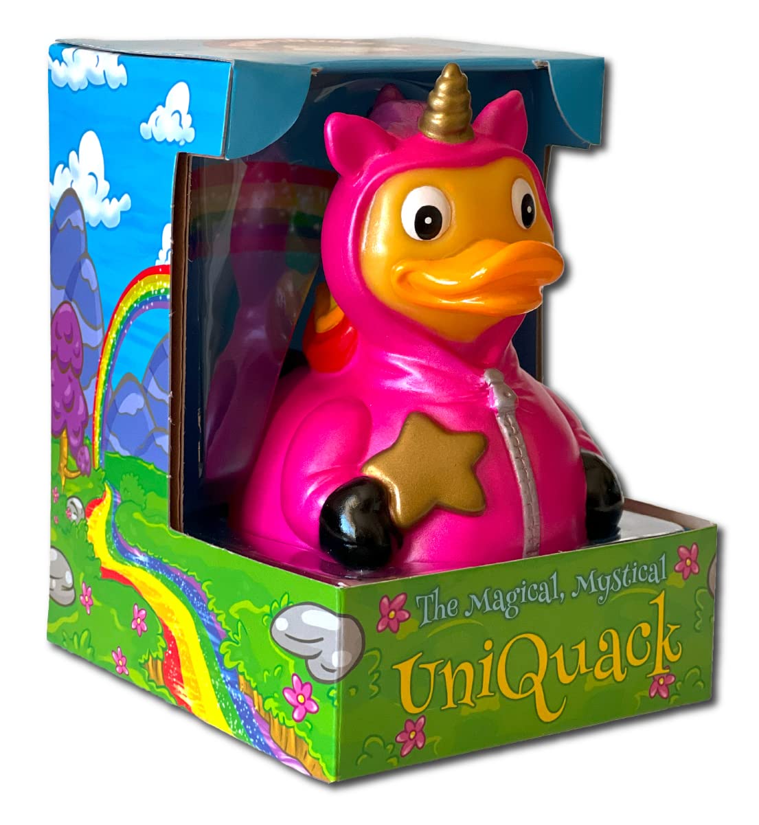 Celebriducks - Uniquack - Floating Rubber Ducks - Collectible Bath Toy Gift For Kids & Adults Of All Ages
