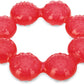 Nuby Pur Ice Bite Soother Ring Teether (1 Count, Red)