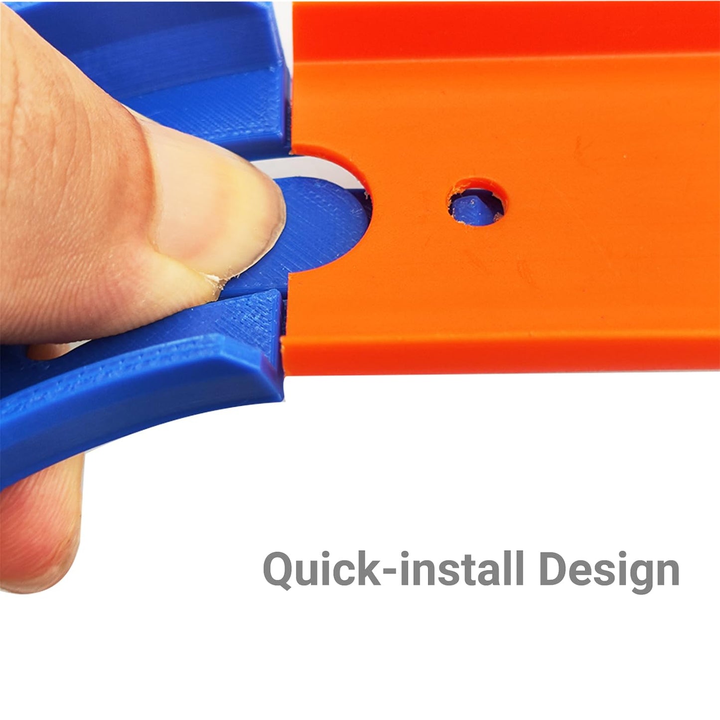 Arsunovo Racetrack Connectors Compatible With Hot Wheels,Hotwheels Track Builder,Booster,Curved Track Pieces,Y Shape 1 Packs