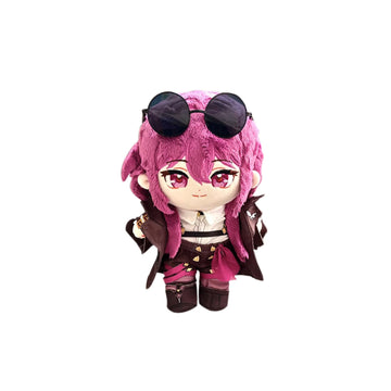 Calembou Anime Plush Dress Up Doll Cute Chibi Figure Plushies 20Cm Soft Chinese Cotton Dolls Collectible Gift For Honkai Star Rail Fans (Kafkadoll)