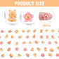 100 Pieces Tiny Flower Capybara For Dollhouse Miniatures Resin Animals For Crafts Mini Capybara For Fairy Garden Micro Landscapi