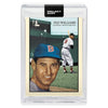 Topps PROJECT 2020 TED WILLIAMS Encased Baseball Card 90-1954 Topps Baseball #250 by ARTIST OLDMANALAN