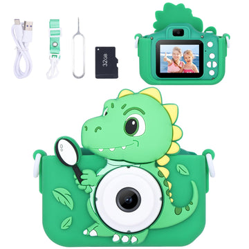 Envyvip Dinosaur Toys Camera For Kids Boys Age 3-8, Toddler Kids Digital Camera Christmas Birthday Gifts For 3 4 5 6 7 8 Years O