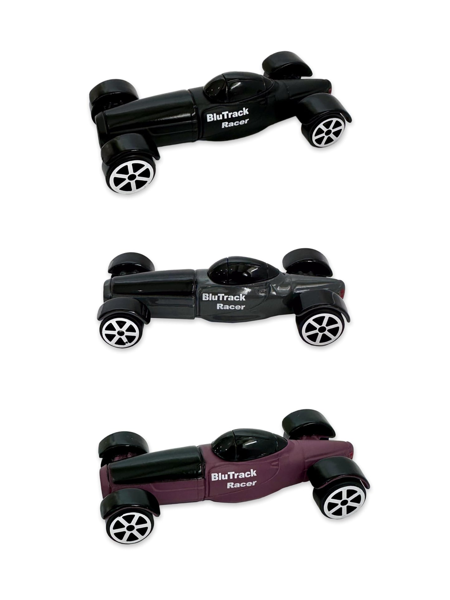 Blu Track Racers (3 Pack) (Midnight)
