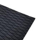 LICHTS 4Pcs EVA Deck Grip Mats Non Slip Surfboard Traction Pads for Skateboard Kayak Black