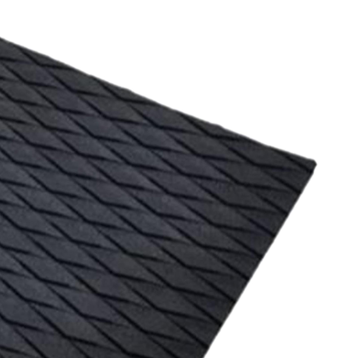 LICHTS 4Pcs EVA Deck Grip Mats Non Slip Surfboard Traction Pads for Skateboard Kayak Black