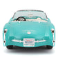 1957 Chevrolet Corvette Convertible Turquoise 1/24 Diecast Model Car by Maisto