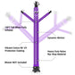Mounto 20Ft 18Inch Fly Puppet Dancer Tube Man Fly Guy Puppet Dancer (Purple)