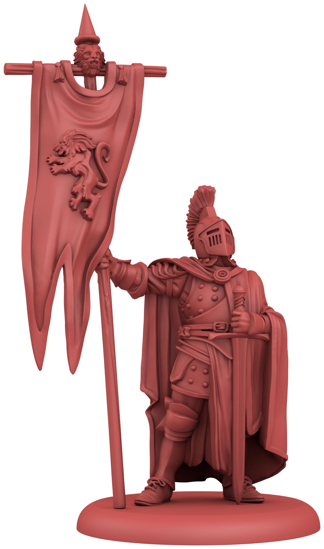 A Song of Ice and Fire Tabletop Miniatures Game Lannister Red Cloaks Unit Box - advanced Soldiers for Epic Battles! Strategy Game for mature-themeds  Ages 14+  2+ Players  45-60 Minute Playtime  Made by CMON