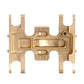 INJORA RC Skid Plate Brass Chassis Accessories for 1/24 RC Crawler Axial Gladiator Bronco C10 JLU Deadbolt Upgrades Parts (Gold)