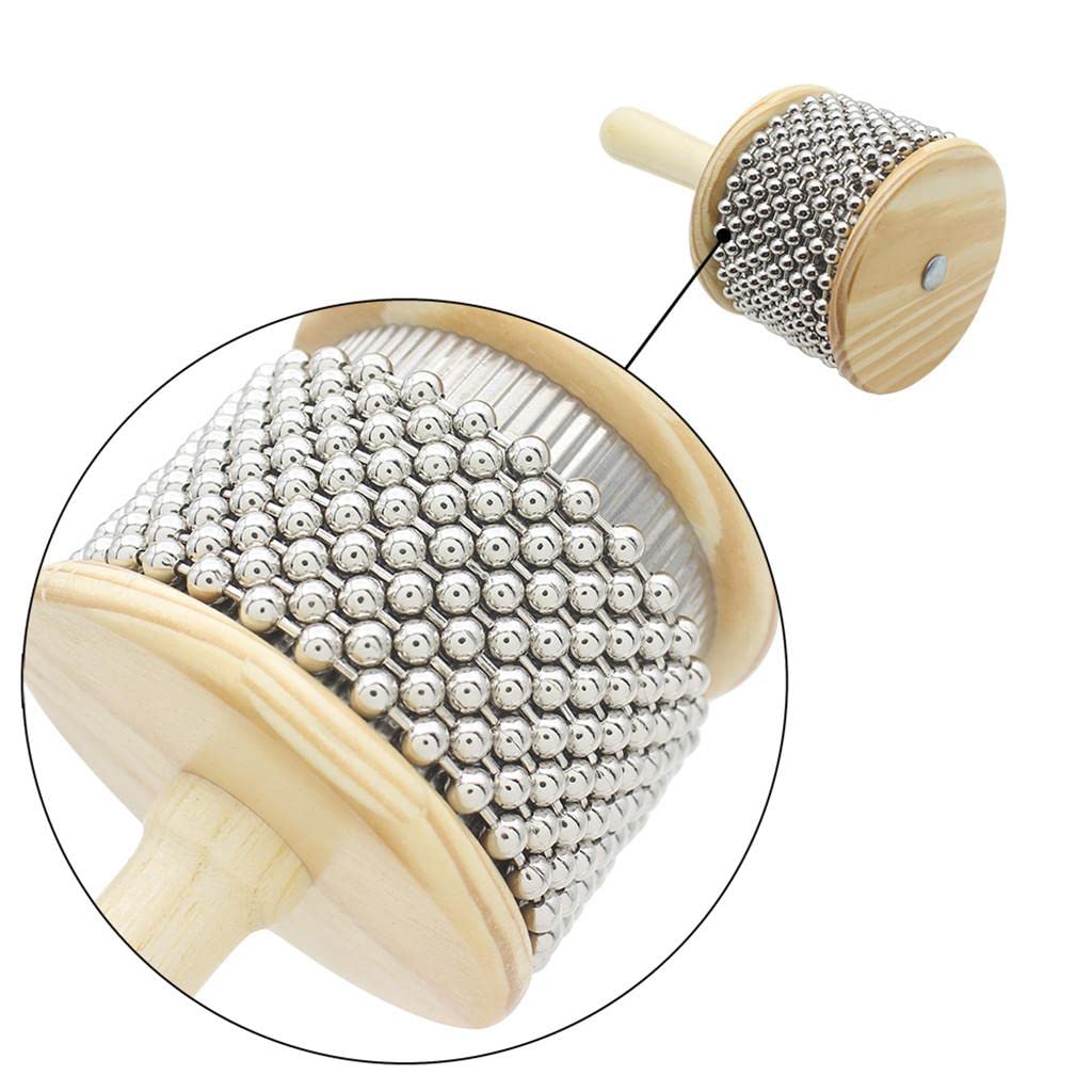 Club BollywoodPop Wooden Cabasa Shaker Hand Percussion Instrument Medium Size