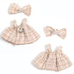 AICase for Labubu Clothes/for Labubu Outfits Clothes Set for 17cm Lububu Doll 2 Piece Set enhanced elegant Chic Dress Clothing for LA BUBU  Girls Stylish Adorable Dolls Clothes Accessories (No Doll)_01