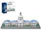 Lqpfbsm United States Capitol Architecture Model Micro Mini Building Blocks Sets World Famous Architectural Building Toys Gift F