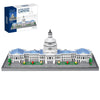 Lqpfbsm United States Capitol Architecture Model Micro Mini Building Blocks Sets World Famous Architectural Building Toys Gift F