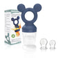 Haobaobei Baby Fruit Feeder, Frozen Teething Toys, Teether Pacifier With 3 Extra Teats, Infant Eating Essentials, Bpa Free Baby