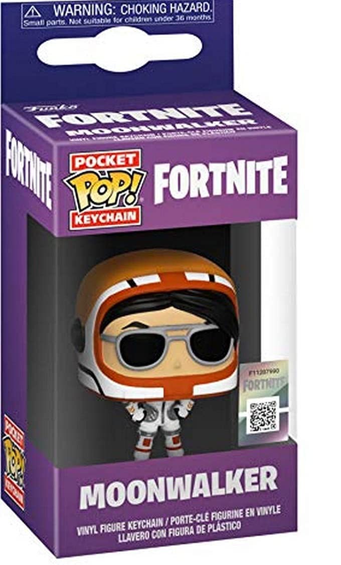 Funko Pocket Pop! Keychain: Fortnite: Moonwalker Novelty Keyring - Collectible Mini Figure - Stocking Filler - Gift Idea - Official Merchandise - Video Games Fans - Backpack Decor