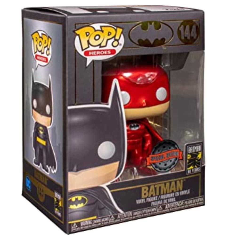 Pop! Heroes: Dc Comics - Batman (Red Suit) Exclusive