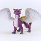 Schleich Nightsky Dragon Figurine - 7" Moveable Wings, Purple Wyvern - PVC Toy for Ages 5+ | Model 70762