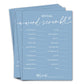 Bridal Shower Games Cards, Bridal Word Scramble, 25 Game Cards With 1 Answer Card, Engagement Party Wedding Games For Guests, Mi