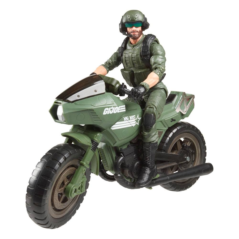 Gi Joe Classified Series: Alvin 'Breaker' Kibbey With Ram Cycle - Multicolor Action Figure Toy