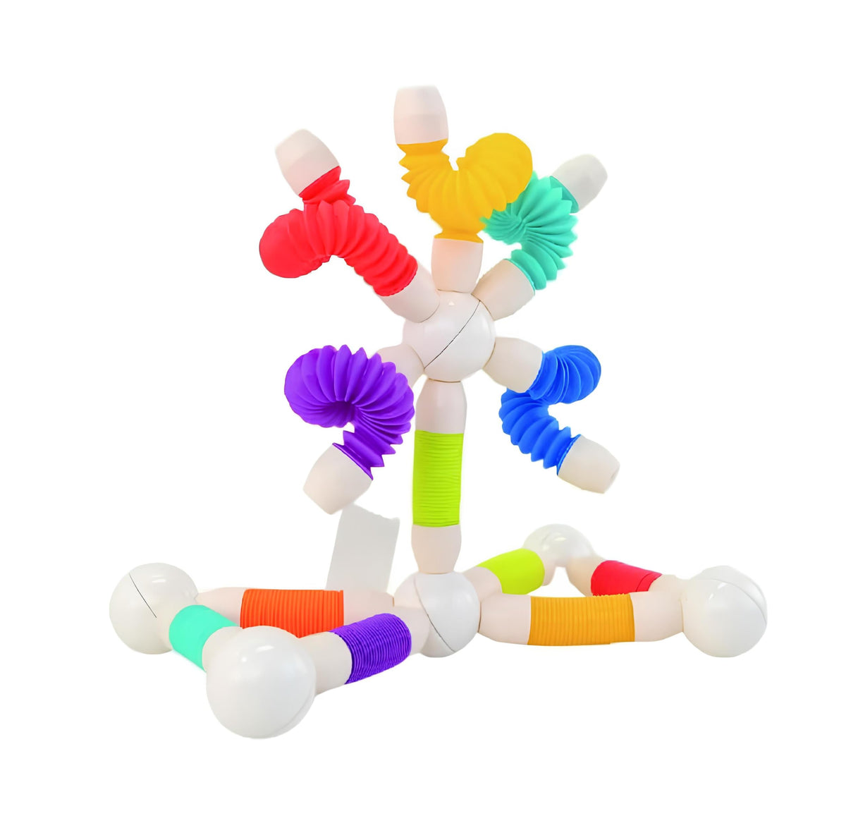 STEM Magnetic Sticks Building Toy, Magnetic Construction Set for Kids, Educational Building Blocks with Magnetic Rods and Balls,