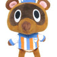 Sanei Animal Crossing New Leaf Doll Timmy Convenience Store Clerk 5.5' Plush